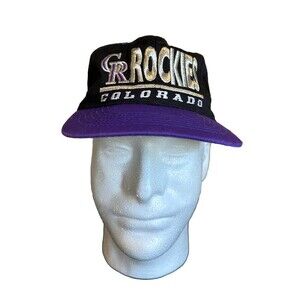 Vintage 90’s Colorado Rockies Drew Pearson Youth SnapBack Hat